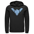 thumbnail image 1 of Men's Batman Nightwing Logo  Pull Over Hoodie Black 2X Large, 1 of 3