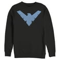 thumbnail image 1 of Men's Batman Nightwing Logo  Sweatshirt Black X Large, 1 of 3