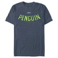 thumbnail image 1 of Men's Batman Penguin Logo  Graphic Tee Navy Blue Heather X Large, 1 of 3