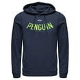 thumbnail image 1 of Men's Batman Penguin Logo Pull Over Hoodie Navy Blue Small, 1 of 3