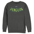 thumbnail image 1 of Men's Batman Penguin Logo  Sweatshirt Charcoal Heather 3X Large, 1 of 3