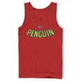 thumbnail image 1 of Men's Batman Penguin Logo  Tank Top Red X Large, 1 of 3