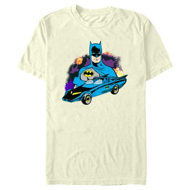 Men's Batman Retro Batmobile  Graphic T-Shirt