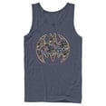 thumbnail image 1 of Men's Batman Shield Logo Comic Panel  Tank Top Navy Blue Medium, 1 of 3