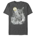 thumbnail image 1 of Men's Batman Signal in the Sky Graphic Tee Charcoal Heather Large, 1 of 4