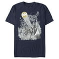 thumbnail image 1 of Men's Batman Signal in the Sky  Graphic Tee Navy Blue 3X Large, 1 of 4