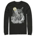 thumbnail image 1 of Men's Batman Signal in the Sky  Long Sleeve Shirt Black 2X Large, 1 of 3