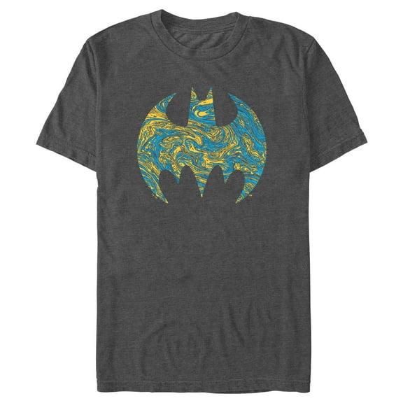 Men's Batman Starry Night Logo  Graphic T-Shirt