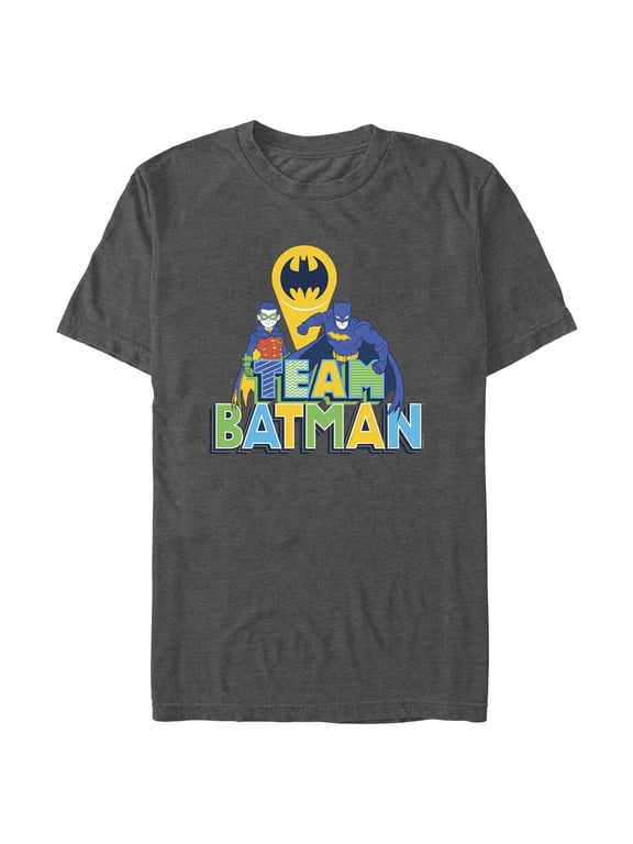 Men's Batman Team Classic Duo Graphic T-Shirt