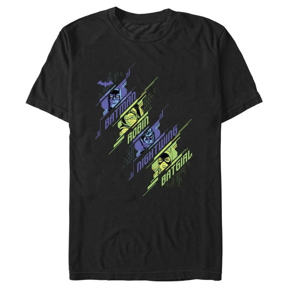 Men's Batman Team Digital Panels  Graphic T-Shirt