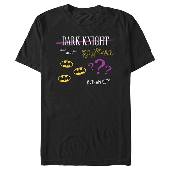 Men's Batman The Riddler Dark Knight Graphic T-Shirt