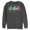 thumbnail image 1 of Men's Batman Tie Dye Logo  Sweatshirt Charcoal Heather X Large, 1 of 3
