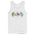 thumbnail image 1 of Men's Batman Tropical Logo  Tank Top White Small, 1 of 4