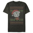 thumbnail image 1 of Men's Batman Ugly Christmas Chibi Joker  Graphic Tee Black Small, 1 of 4