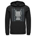 thumbnail image 1 of Men's Batman Ugly Christmas Chibi Snow Bat  Pull Over Hoodie Black Medium, 1 of 3