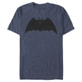 thumbnail image 1 of Men's Batman Winged Caped Crusader Symbol  Graphic Tee Navy Blue Heather Small, 1 of 3