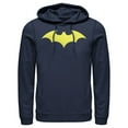 thumbnail image 1 of Men's Batman Winged Hero Symbol  Pull Over Hoodie Navy Blue 3X Large, 1 of 3