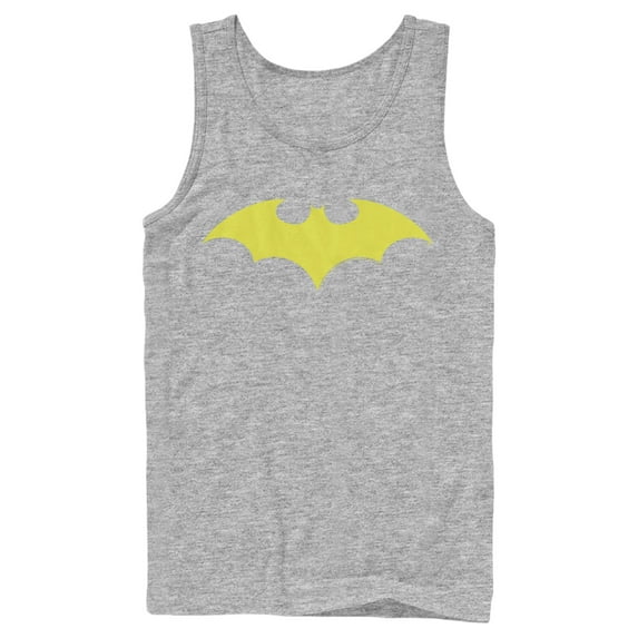 Men's Batman Winged Hero Symbol Tank Top Athletic Heather Medium