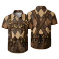 thumbnail image 1 of Men's Bavarian Oktoberfest Button Down Shirt, 1 of 4