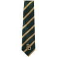 thumbnail image 1 of Men's Baylor Bears Woven Poly Striped Tie, 1 of 1