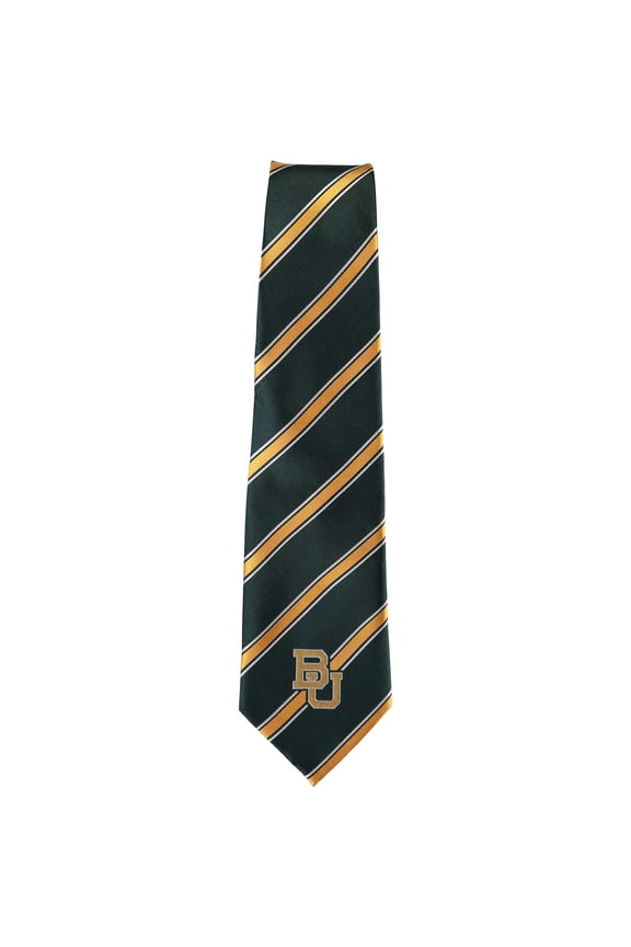 Men's Baylor Bears Woven Poly Striped Tie