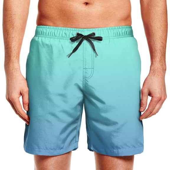 Men's Beach Swim Trunks Tropical Swimsuit Underwear Board Shorts with Pocket