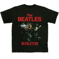 thumbnail image 1 of Men's Beatles Revolution (Black) Slim Fit T-shirt X-Large Black, 1 of 1