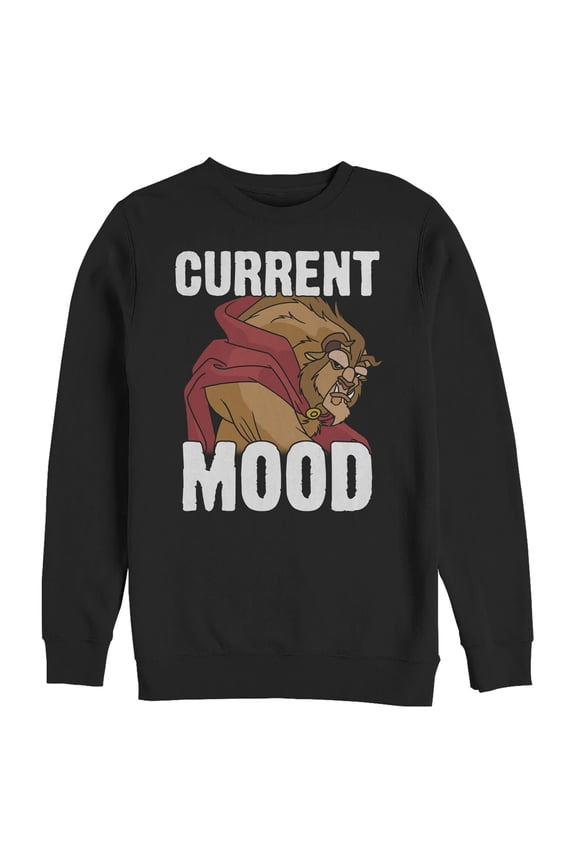 Men's Beauty and the Beast Current Mood Sweatshirt