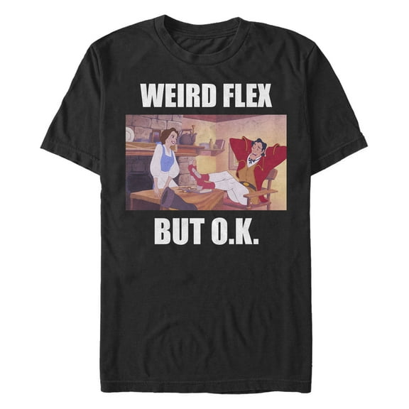 Men's Beauty and the Beast Gaston Flex Graphic T-Shirt