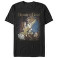 thumbnail image 1 of Men's Beauty and the Beast Movie Poster  Graphic Tee Black X Large, 1 of 4