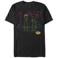 thumbnail image 1 of Men's Beavis and Butt-Head Couch Outline  Graphic Tee Black Medium, 1 of 4