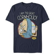 Mens Beavis and Butt-Head I Am the Great Cornholio Pose Graphic T-Shirt