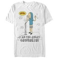 thumbnail image 1 of Men's Beavis and Butt-Head I am the Great Cornholio  Graphic Tee White X Large, 1 of 4