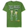 thumbnail image 1 of Men's Beavis and Butt-Head St. Patrick's Day This Rocks  Graphic Tee Kelly Green X Large, 1 of 5