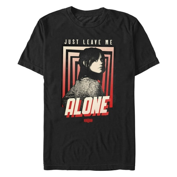 Men's Beetlejuice Beetlejuice Astrid Deetz Just Leave Me Alone Graphic T-Shirt