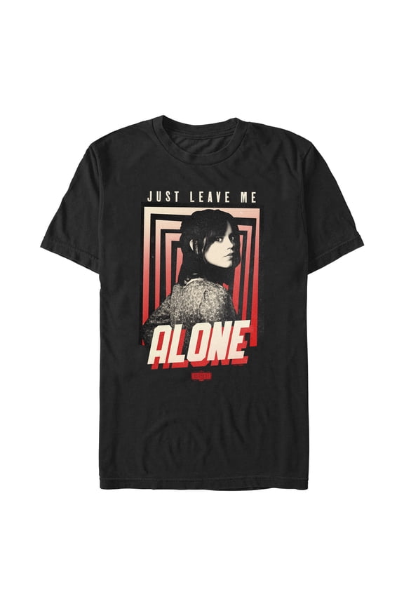 Men's Beetlejuice Beetlejuice Astrid Deetz Just Leave Me Alone Graphic T-Shirt