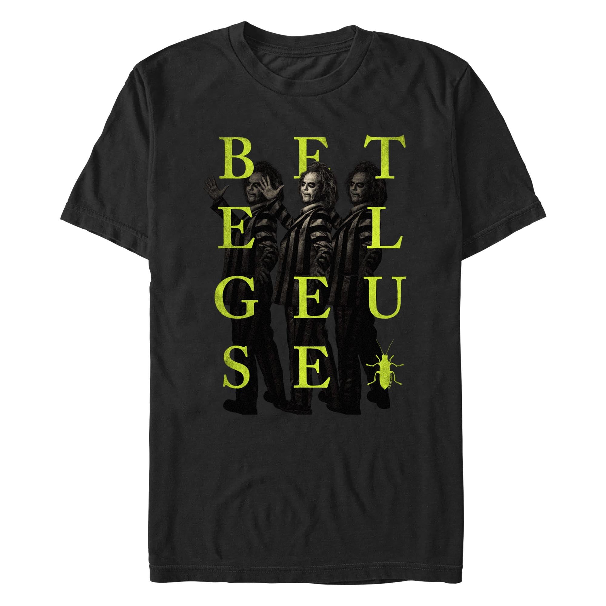 Men's Beetlejuice Beetlejuice Distressed Pose Graphic T-Shirt - Walmart.com