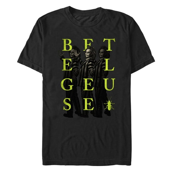 Men's Beetlejuice Beetlejuice Distressed Pose  Graphic T-Shirt
