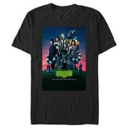 Men's Beetlejuice Beetlejuice Ghost With the Most Poster Graphic T-Shirt