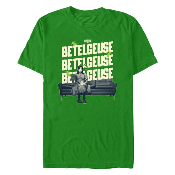 Men's Beetlejuice Beetlejuice Recently Deceased Book Astrid Graphic T-Shirt