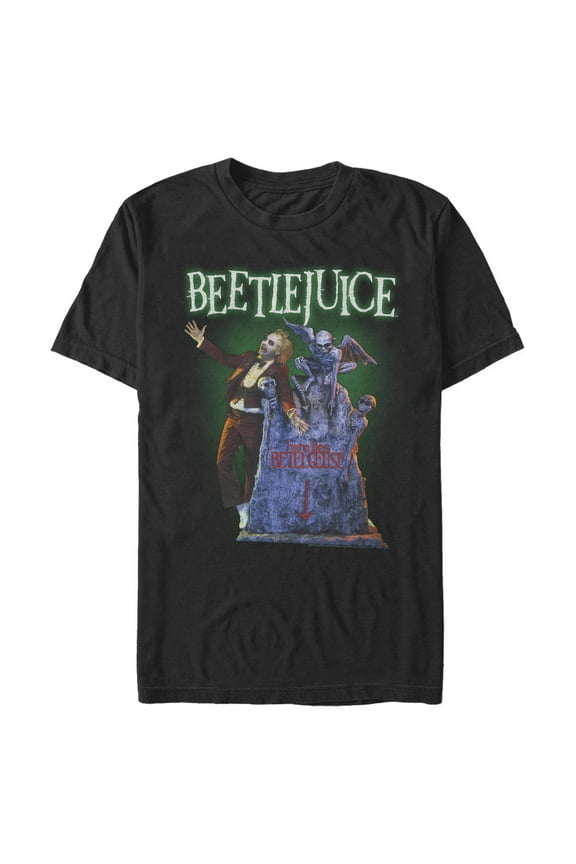 Men's Beetlejuice Here Lies Betelgeuse Graphic T-Shirt
