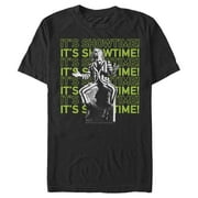 Men's Beetlejuice It's Showtime Repeat Graphic T-Shirt