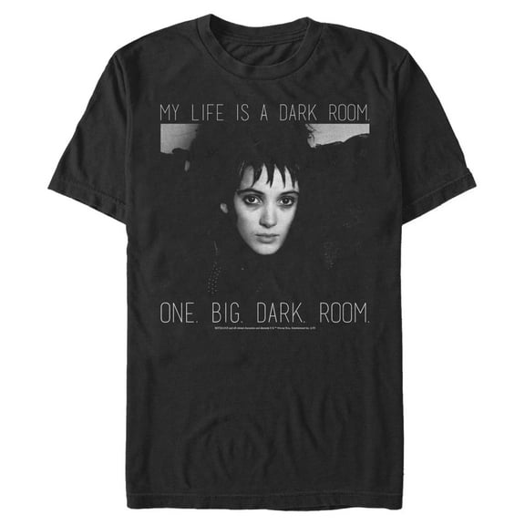 Men's Beetlejuice My Life Is a Dark Room  Graphic T-Shirt