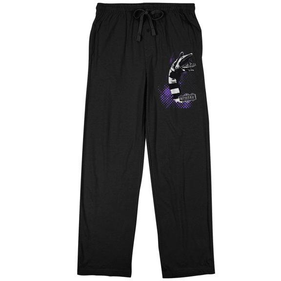 Men's Beetlejuice Sandworm Sleepwear Sleep Pants-X-Large