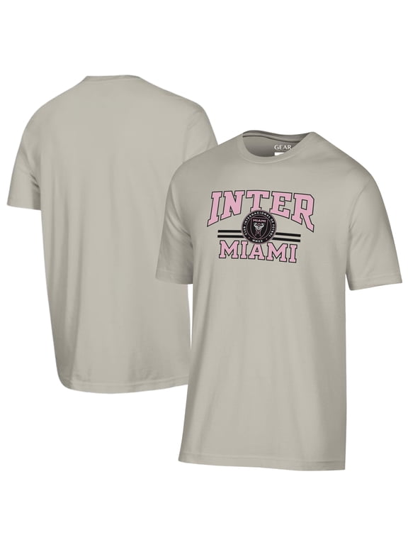 Men's Beige Inter Miami CF Big Soft T-Shirt