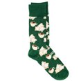 thumbnail image 1 of Men's Beignet Socks Green/Tan/White One Size (Pair), 1 of 1