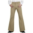 thumbnail image 1 of Men's Bell Bottoms Solid Flared Trousers Slim Fit Pants for Party Prom Dance Fall Pants, 1 of 5