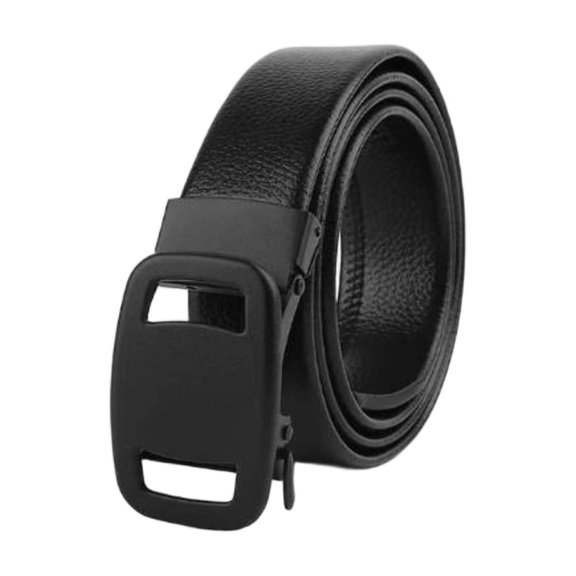 Men's Belt Automatic Buckle Without Teeth Fashionable And Versatile Suitable For Business Pants