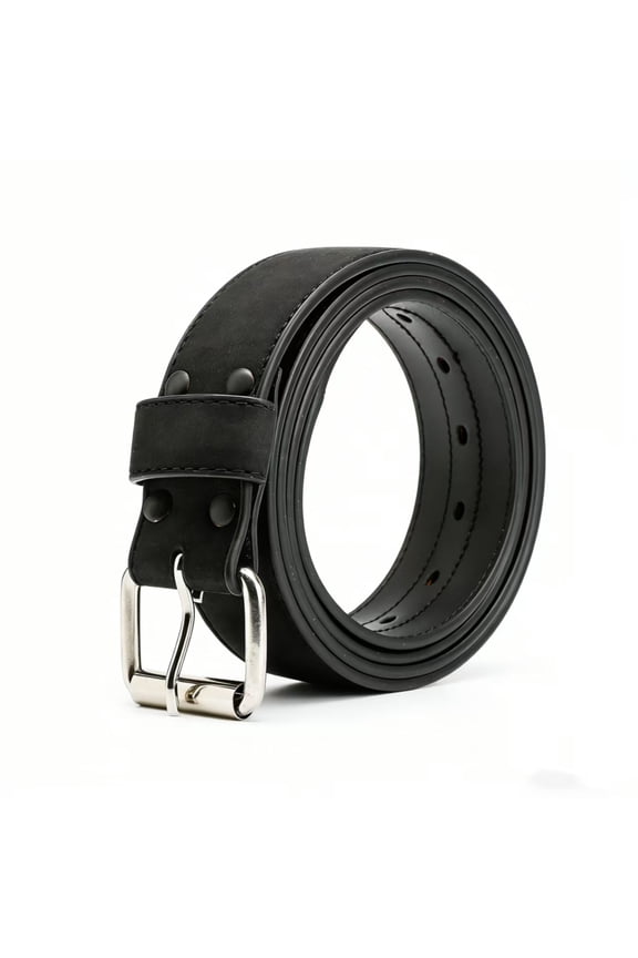 Men's Belt Big & Tall 56"-80" Genuine Leather Belt Reinforced Strap Casual Work Jean Extra Long Belts