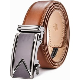 MCM Claus Reversible Belt - Cognac, Matte Black 'M' Buckle